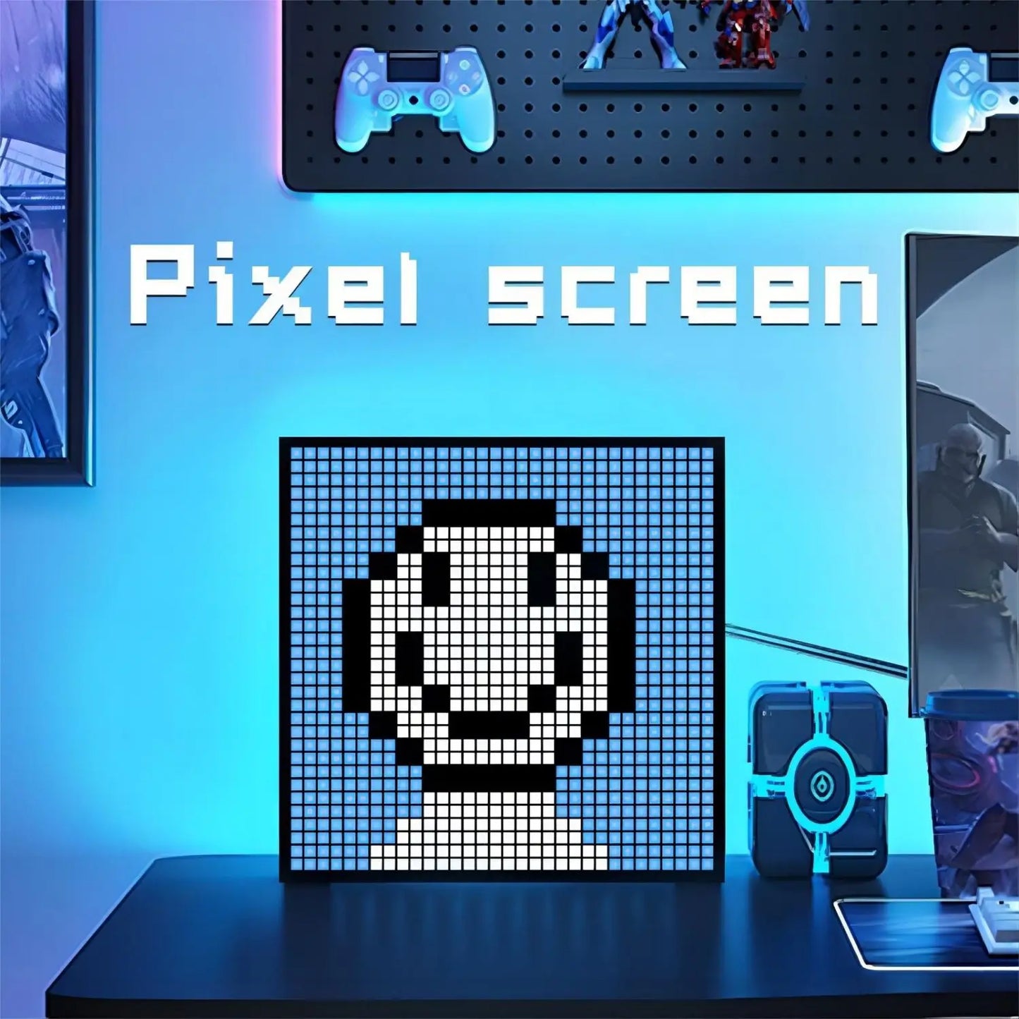 RGB LED Pixel Art Frame