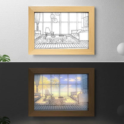 3D Light Painting Frame