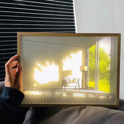 3D Light Painting Frame